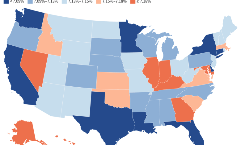 Today's Refinance Rates by State – Dec. 20, 2024
