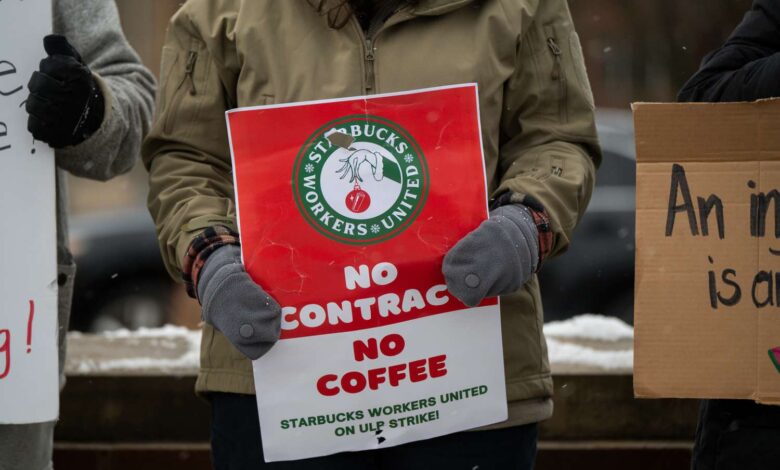 Starbucks Baristas Begin Strike in Several U.S. Cities